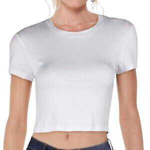 Ribbed Cropped Shirt